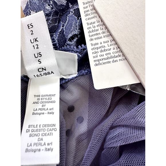 $446 La Perla Lace Bodysuit Womens Size Small One Piece Lingerie New Gorgeous - Picture 8 of 8